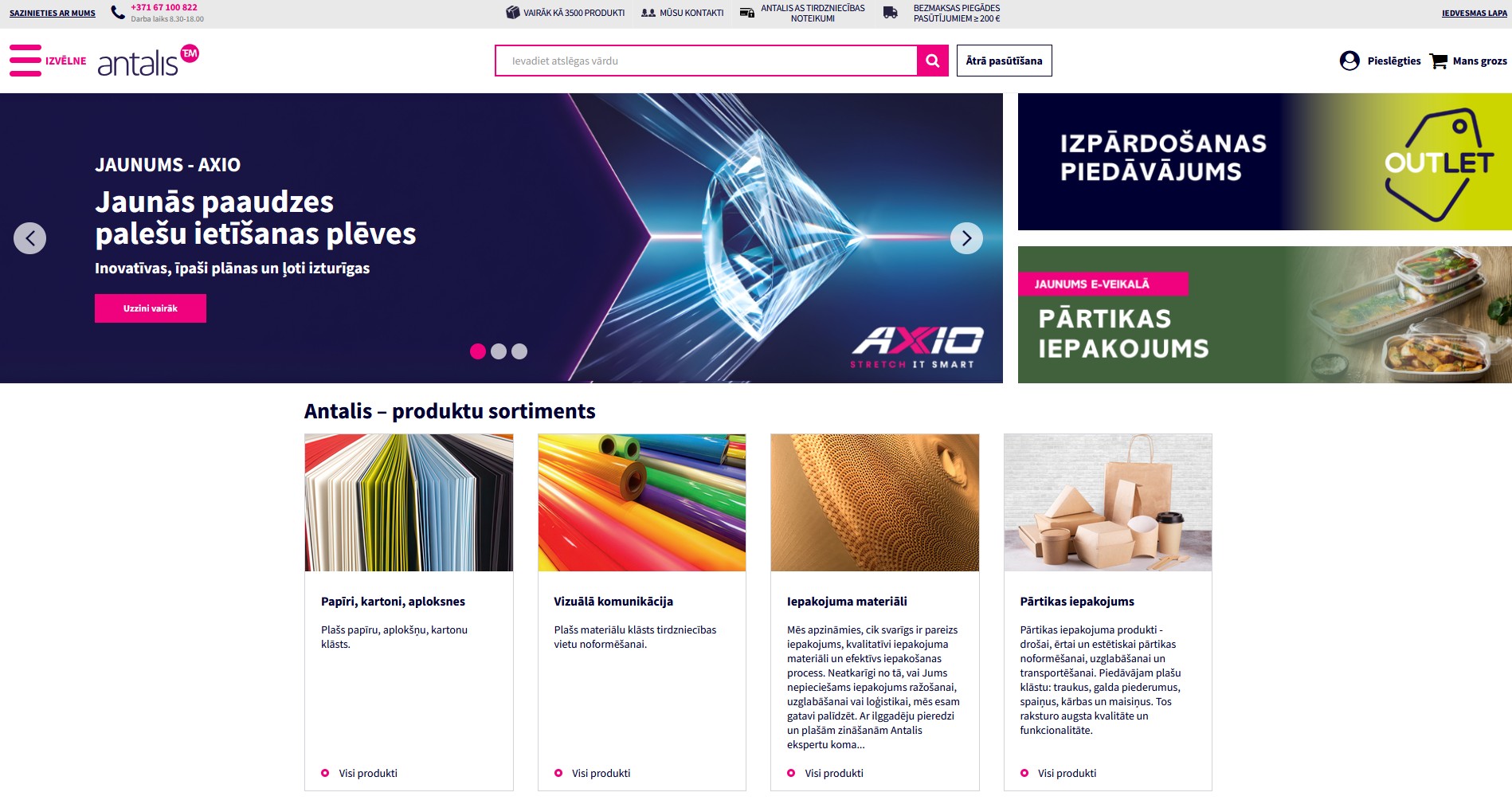 https://www.antalis.lv/eshop/home