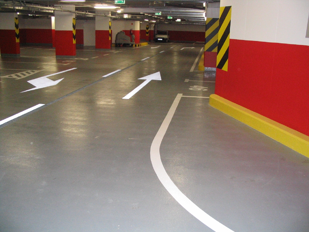 bezšuvju klājumi stāvvietām