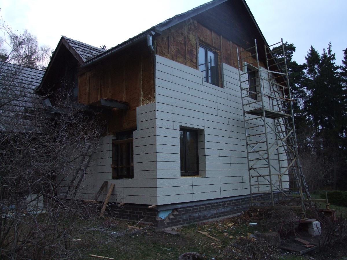 ēku siltināšana ar Latvijā izgatavotiem siltināšanas paneļiem