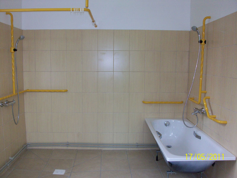 Ūdens procedūras pacientiem ar pārvietošanās traucējumiem