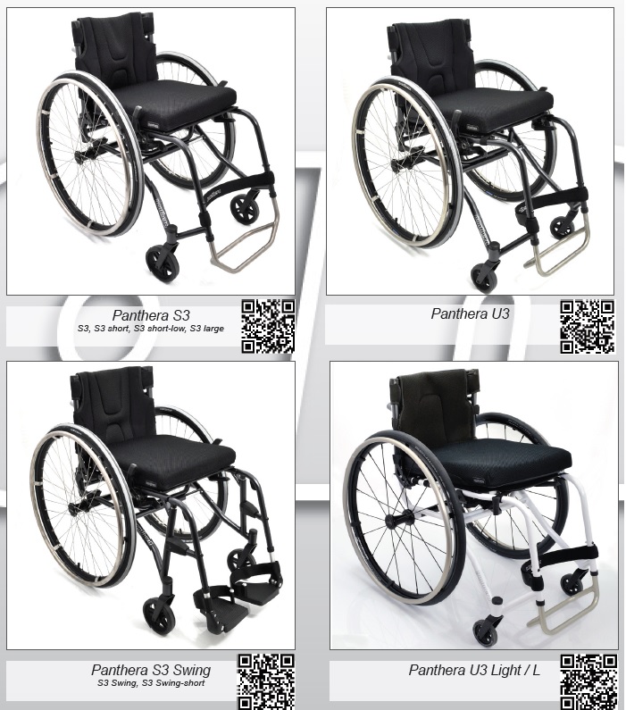 Panthera ratiņkrēsls.