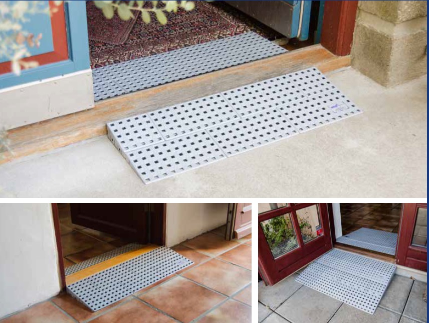 Saliekama uzbrauktuve.