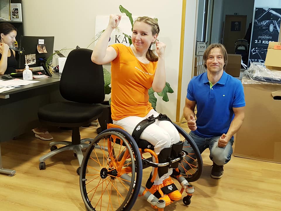 Sporta ratiņkrēsls RGK