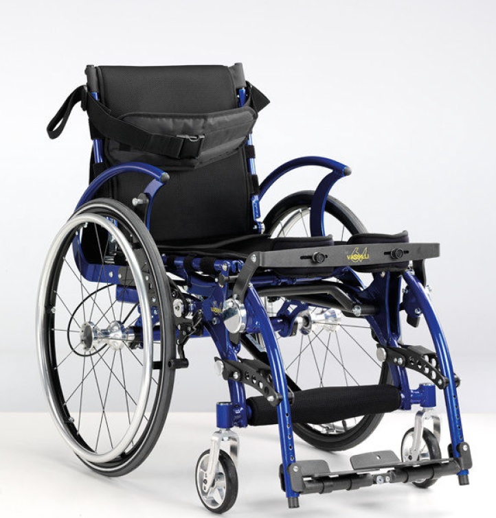 Vertikalizācijas ratiņkrēsls.