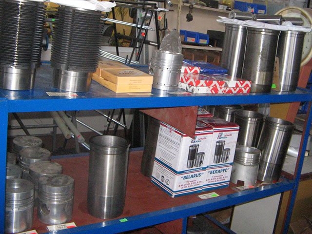 Belarus, rezerves daļas