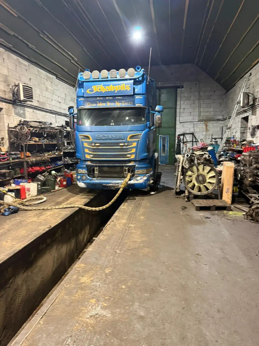 Scania sprauslu testēšana