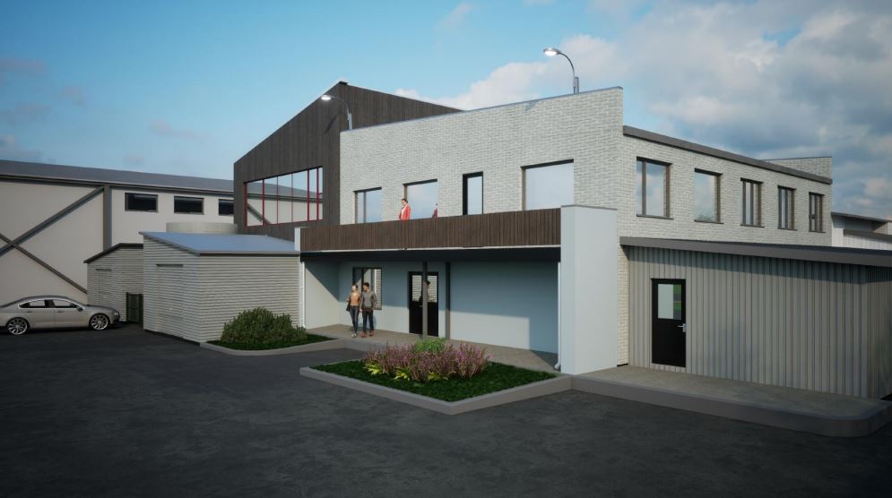 Biroja ēkas pārbūve