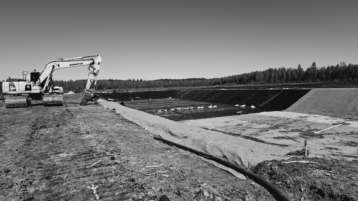 hidroizolācijas ieklāšana