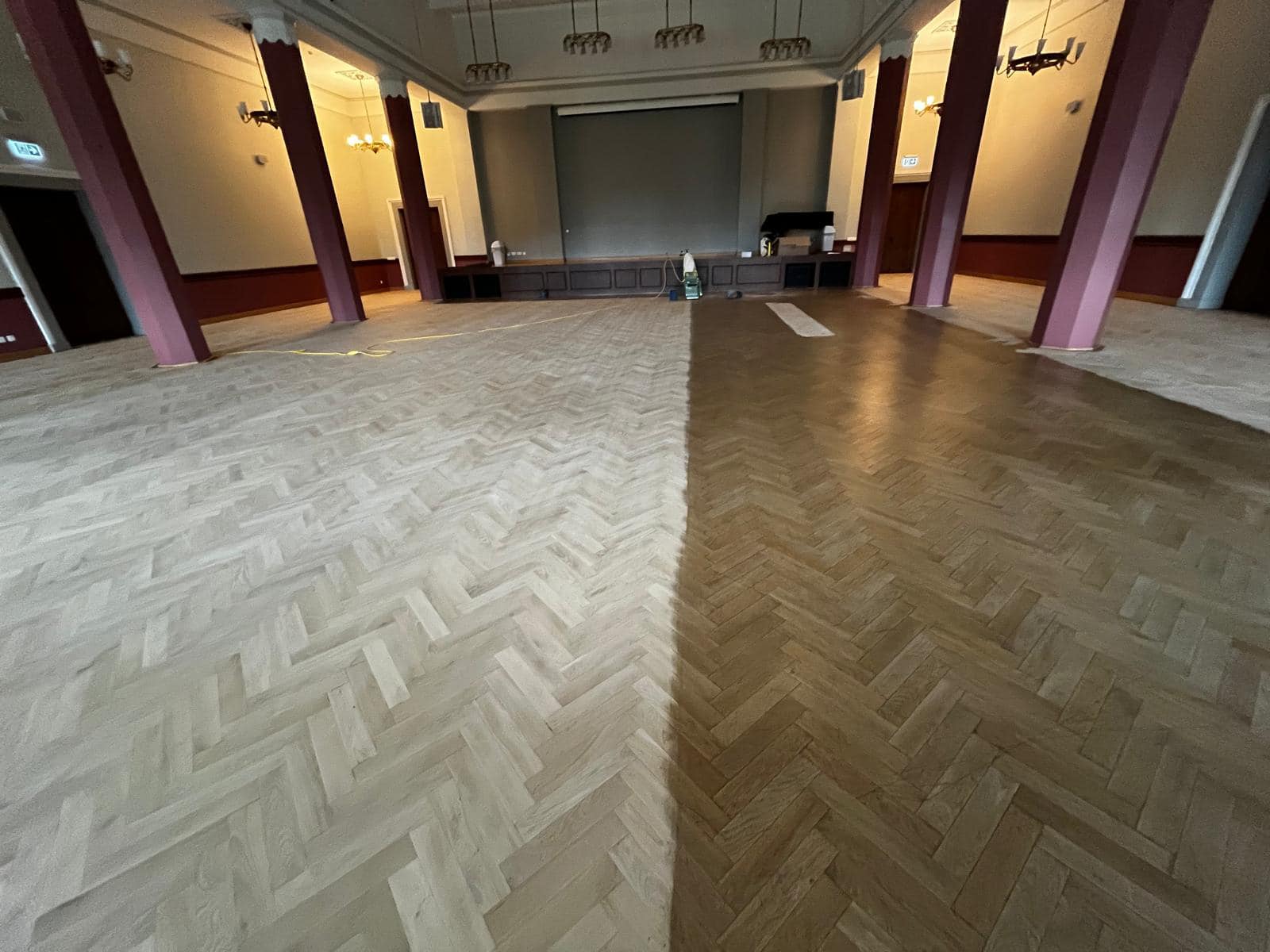 Parketa slīpēšana