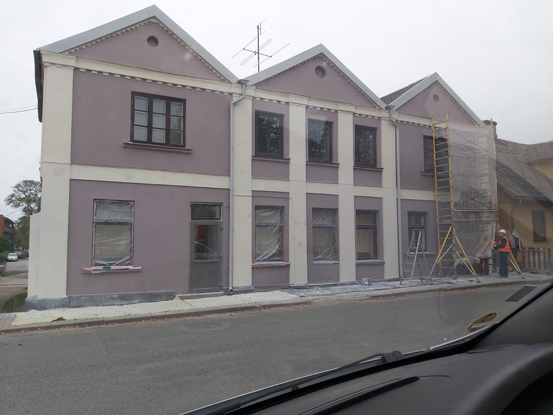 Māju fasādes restaurācija