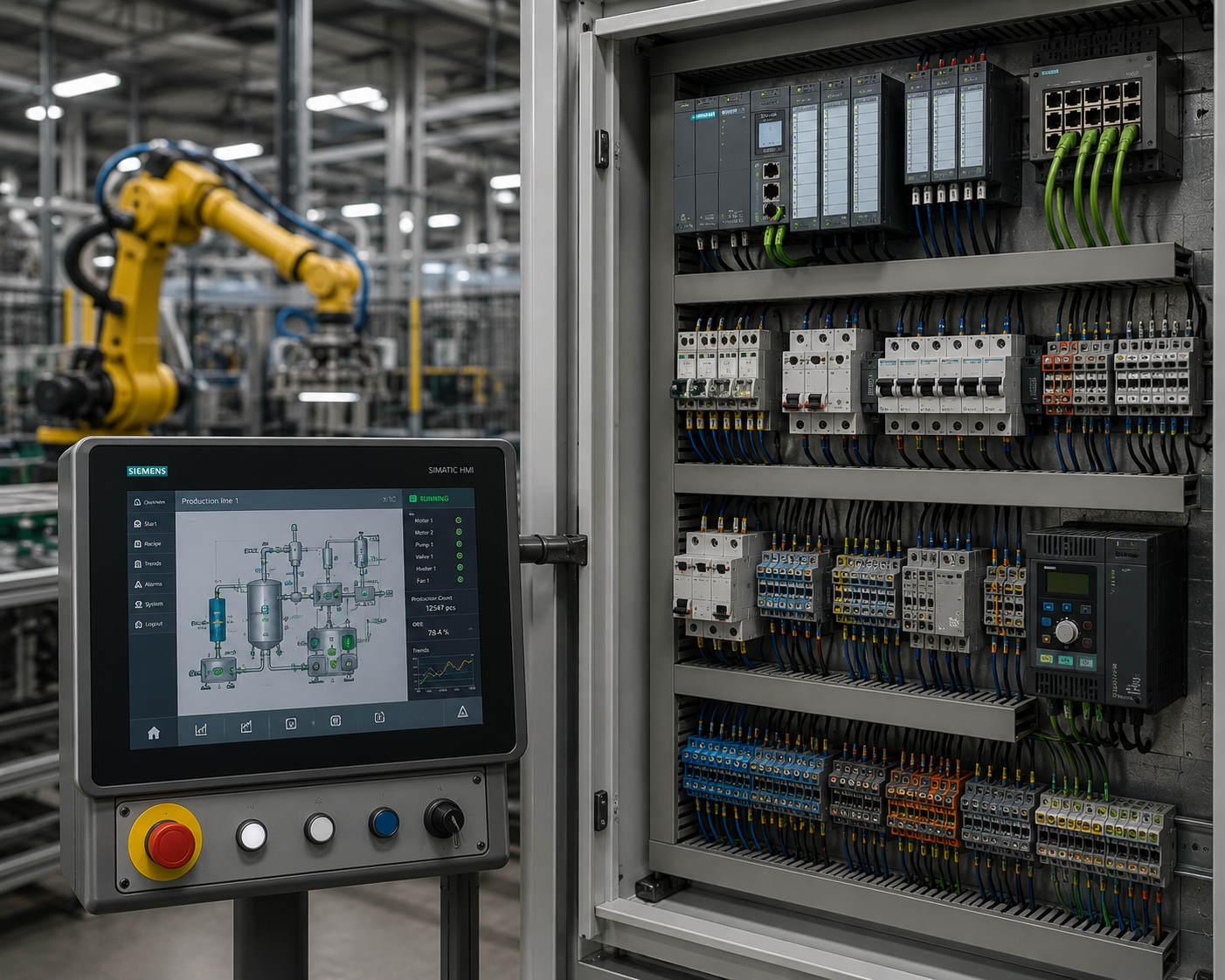 Industriālo iekārtu automatizācija