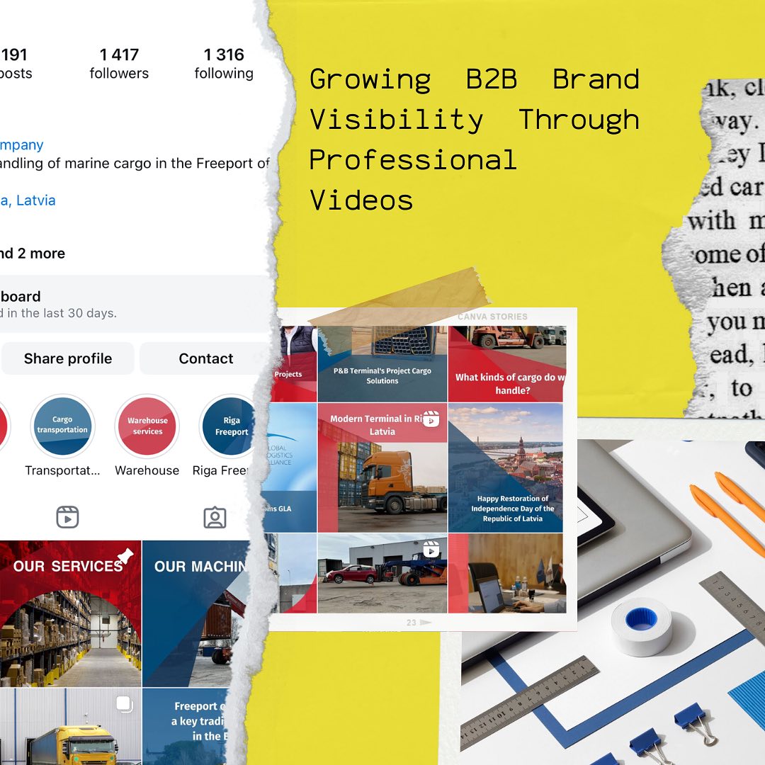 Video izmantošana, lai palielinātu B2B zīmola atpazīstamību un iesaisti.