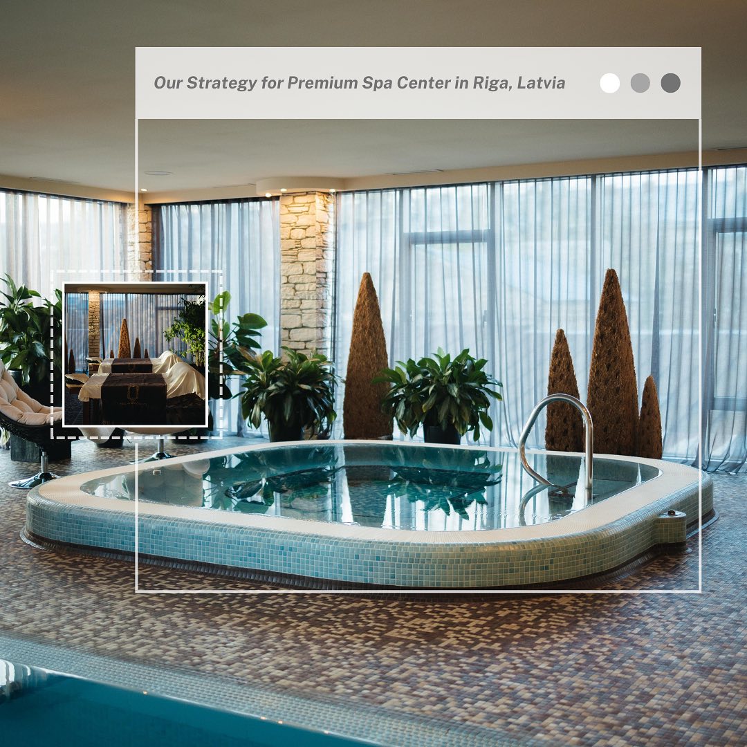 Sparkme izstrādāja mārketinga stratēģiju luksusa spa centram Rīgā.