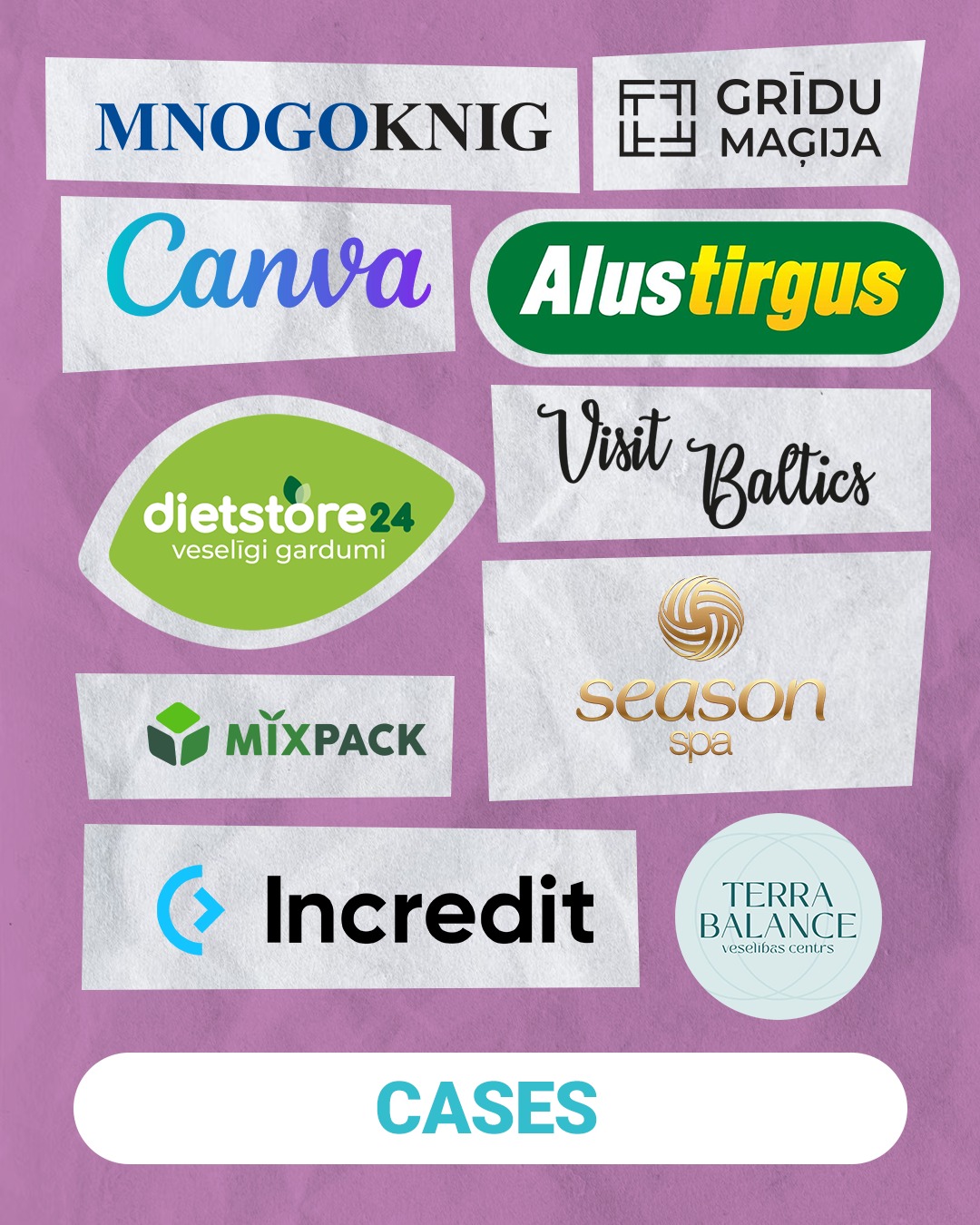 parkme palīdzēja veidot izcilus dizainus un mārketinga stratēģijas dažādiem zīmoliem.