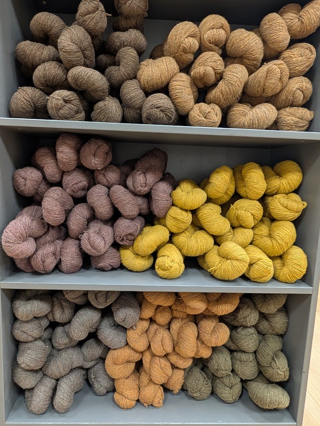 Dzijas ar dabīgām krāsvielām