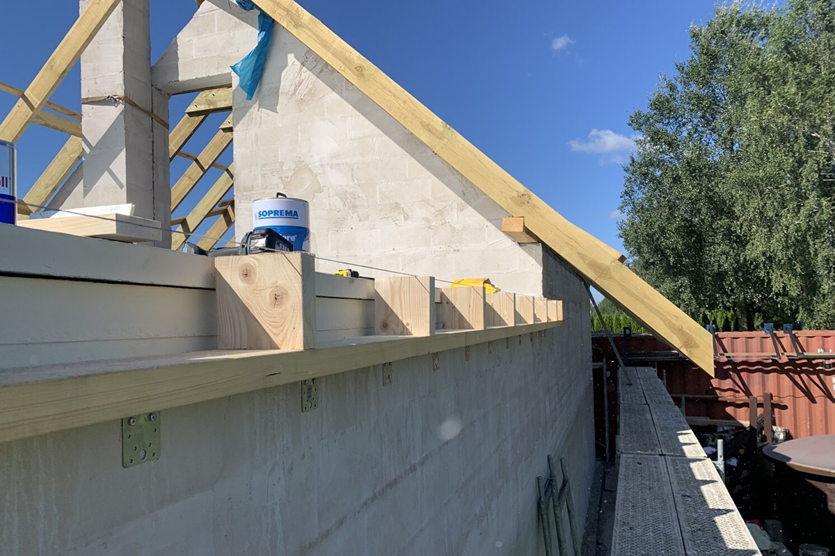 Jumta pamata izveide