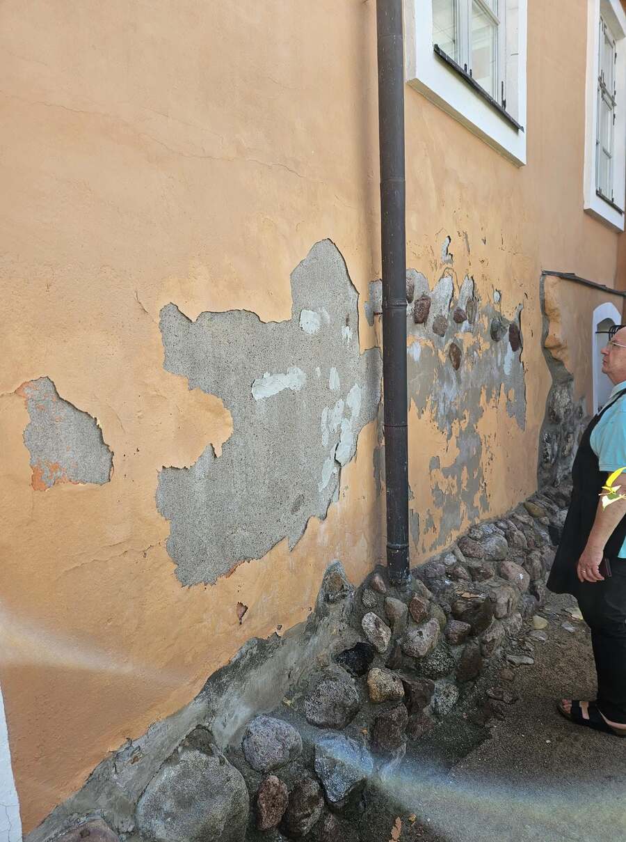 Damp Detectives fasāžu pārbaude