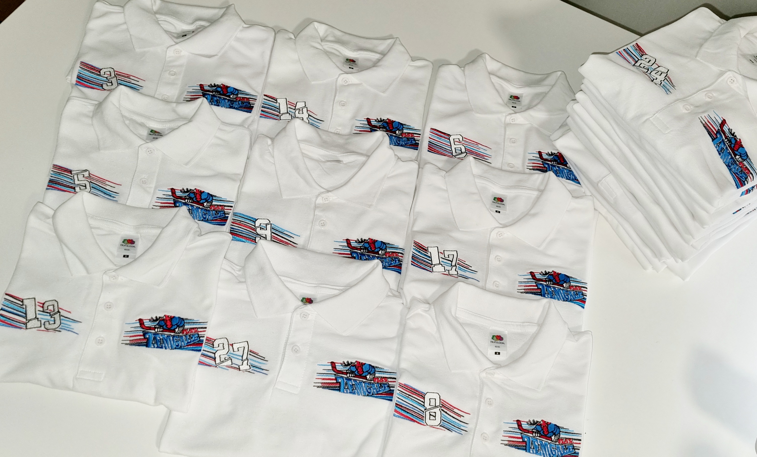 Izšuvumi sporta komandām