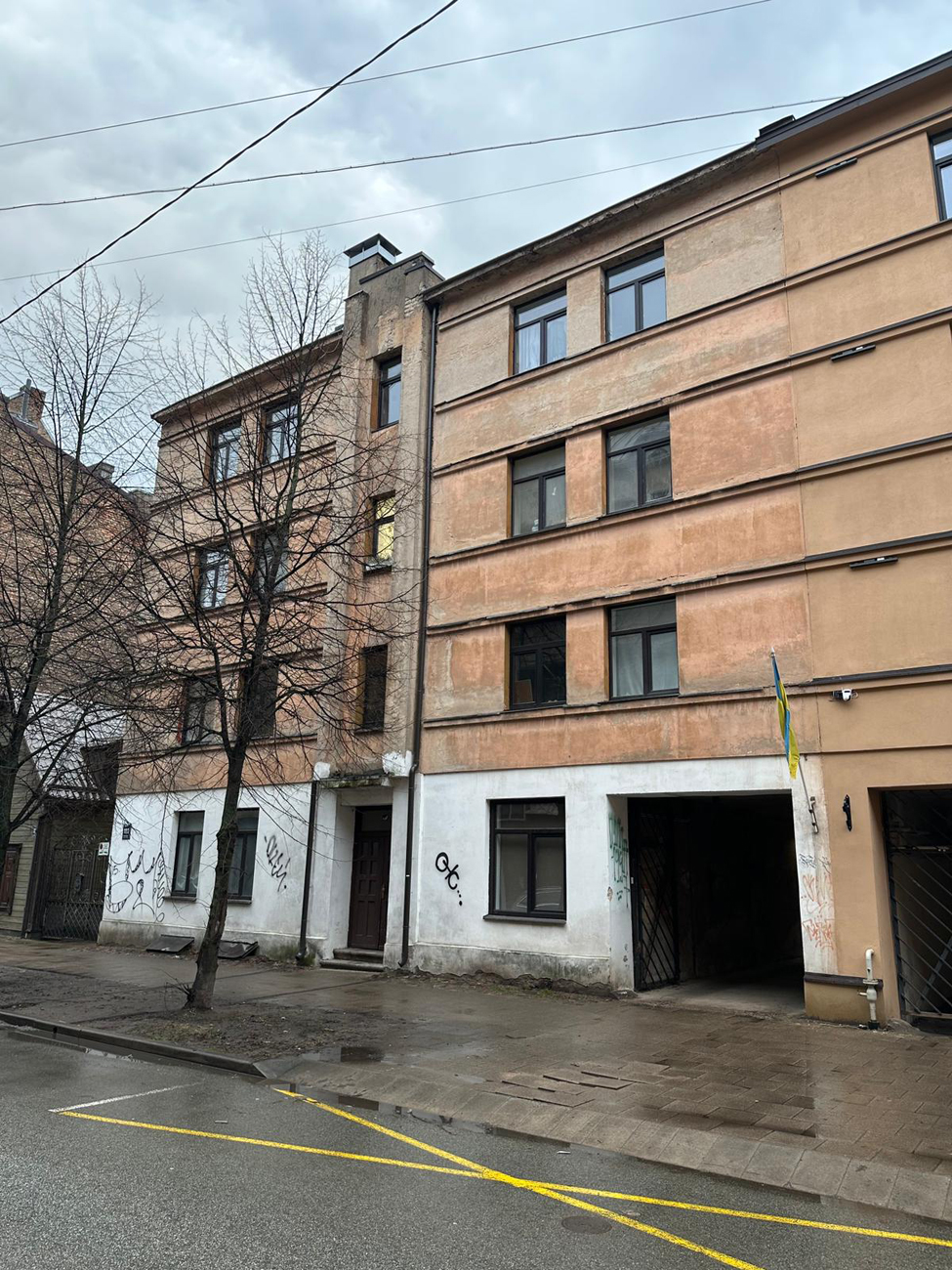 Stabu 111 ēkas fasāde