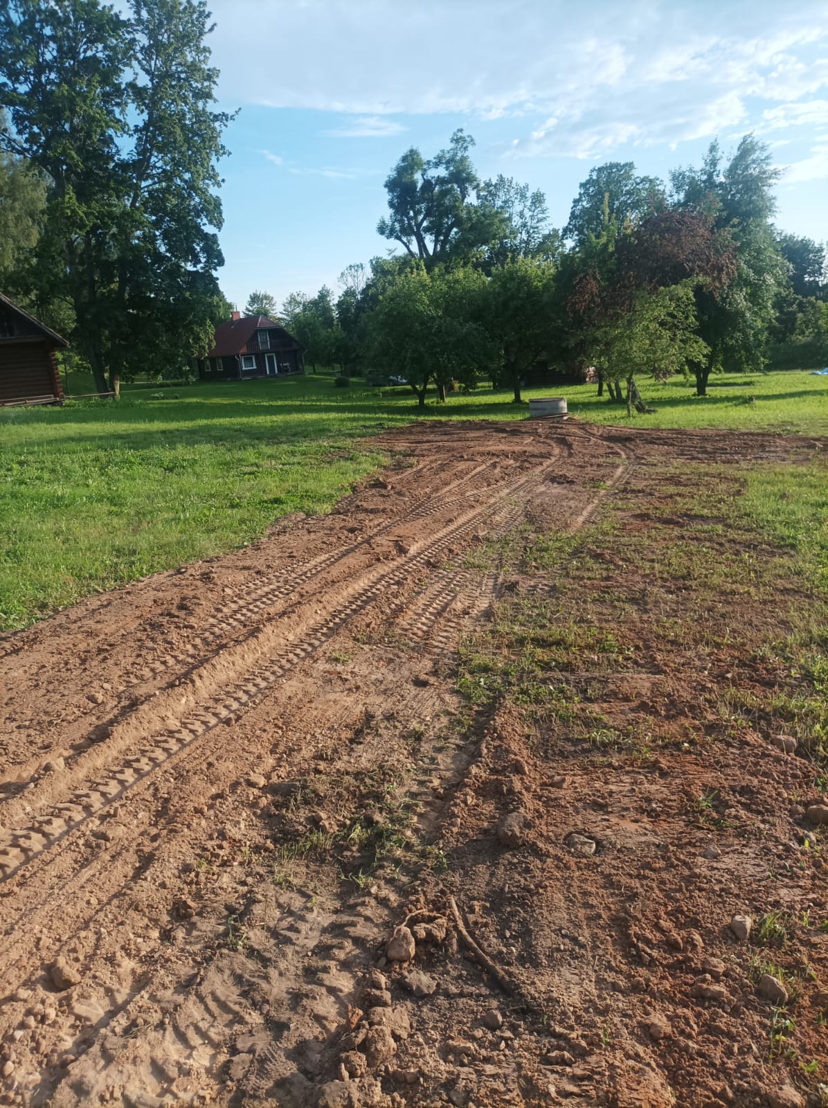 ekskavatora pakalpojumi