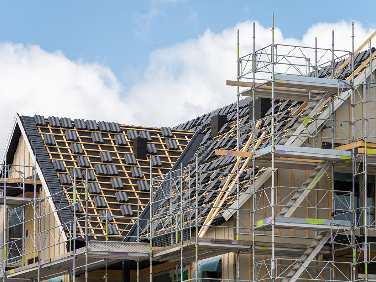 Darbu process būvobjektā