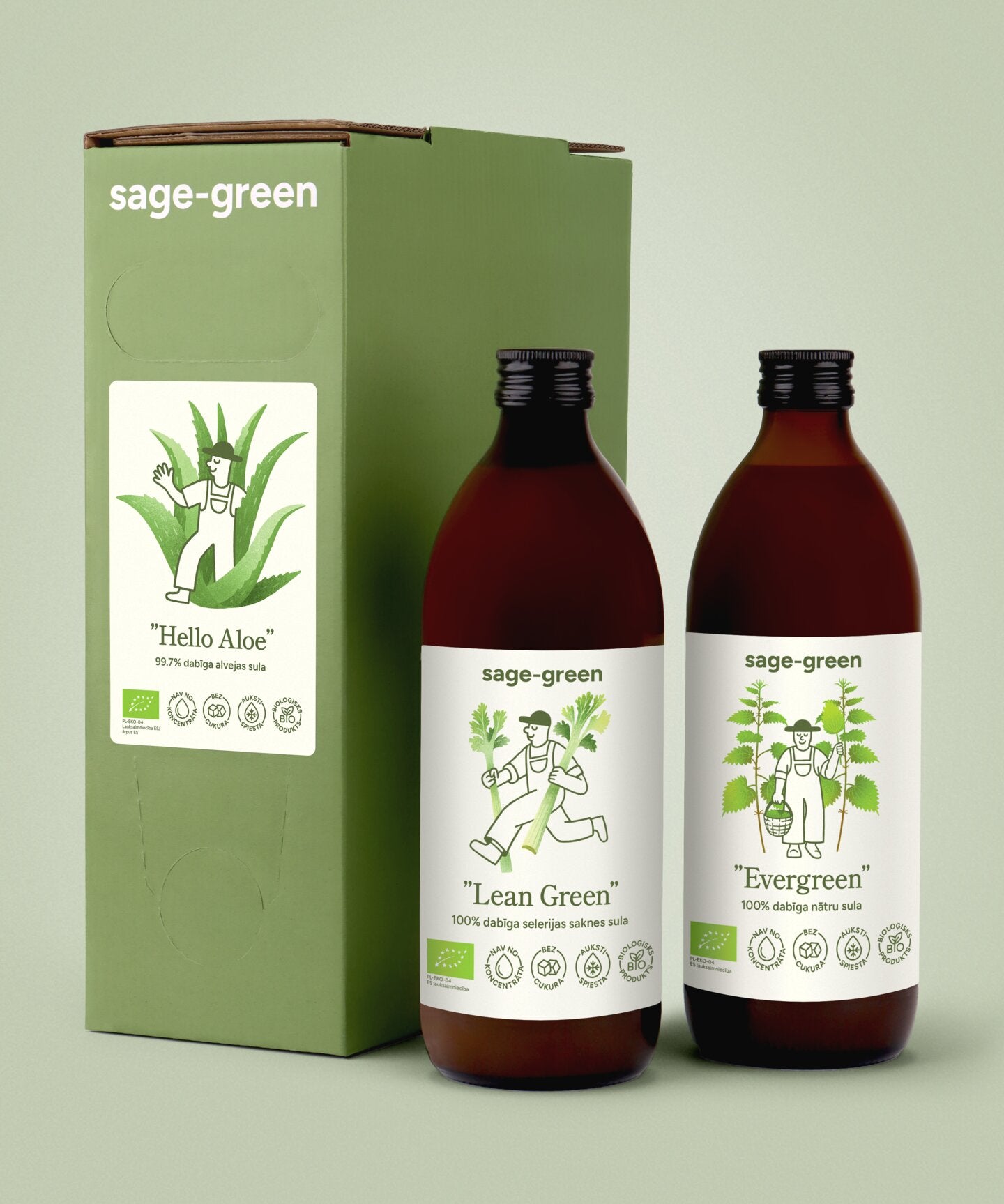 sage-green, SIA produkcija