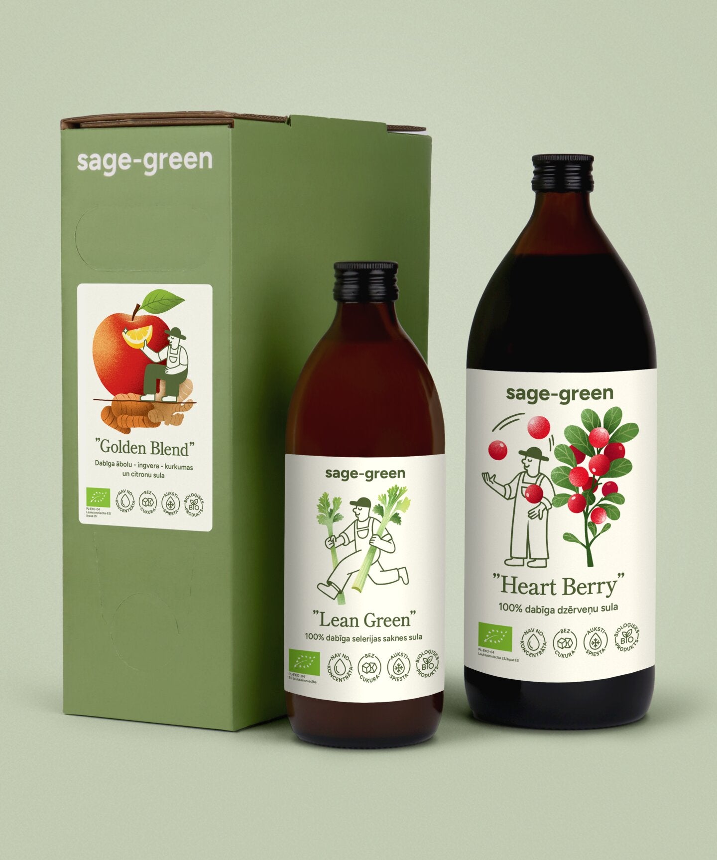 sage-green, SIA produkcija