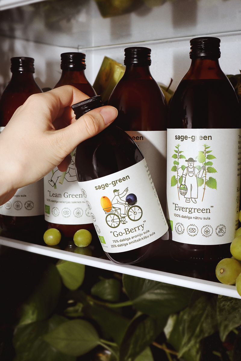 sage-green, SIA produkcija