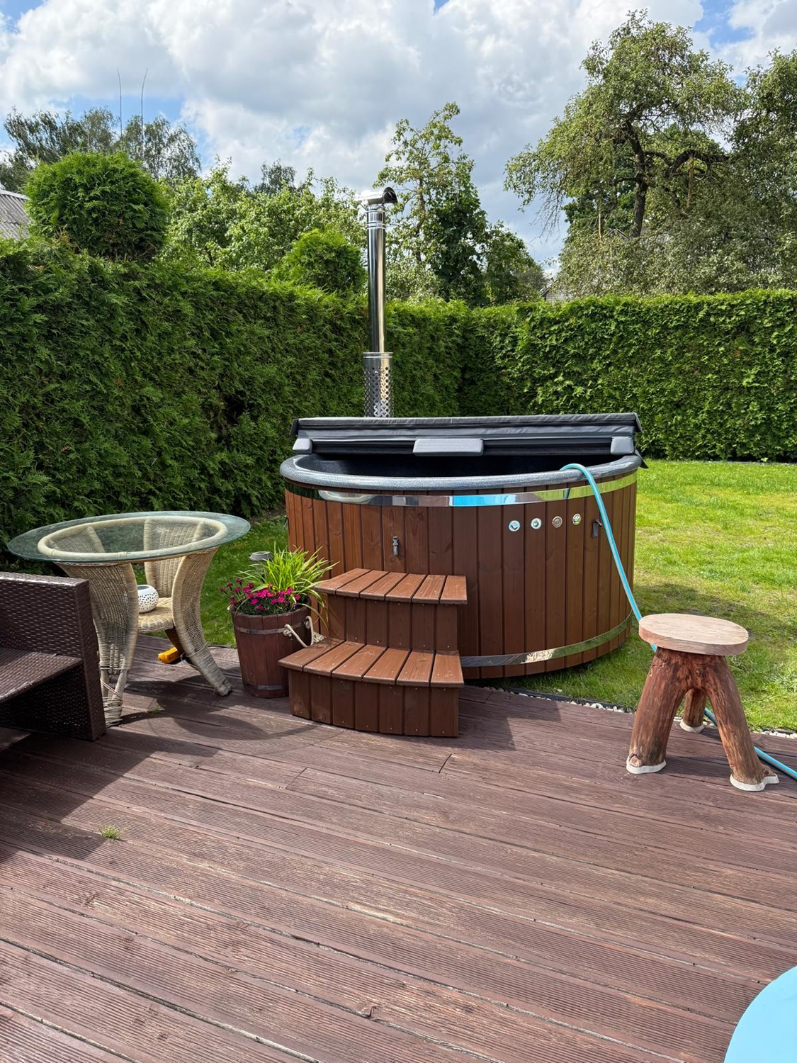 Kubls ar integrēto krāsni un granīta pārklājumu ražots Latvijā