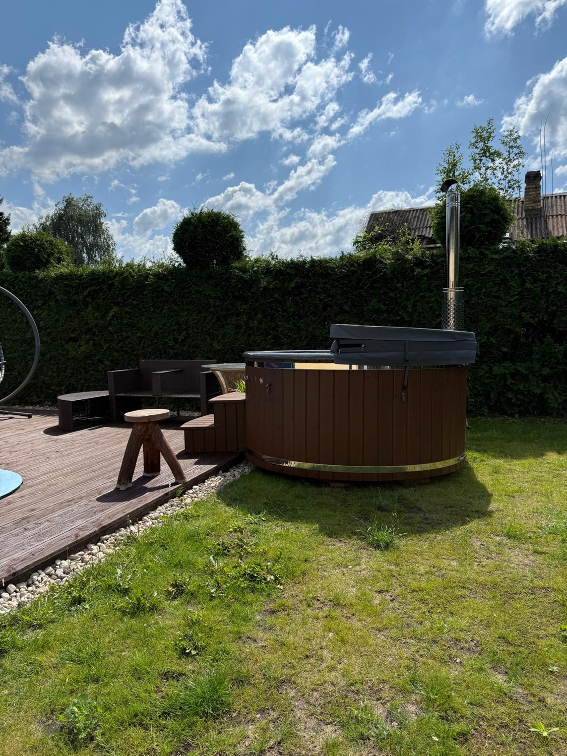 Kubls ar integrēto krāsni un granīta pārklājumu ražots Latvijā