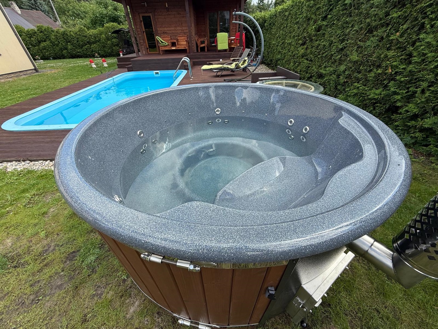 Kubls ar integrēto krāsni un granīta pārklājumu ražots Latvijā