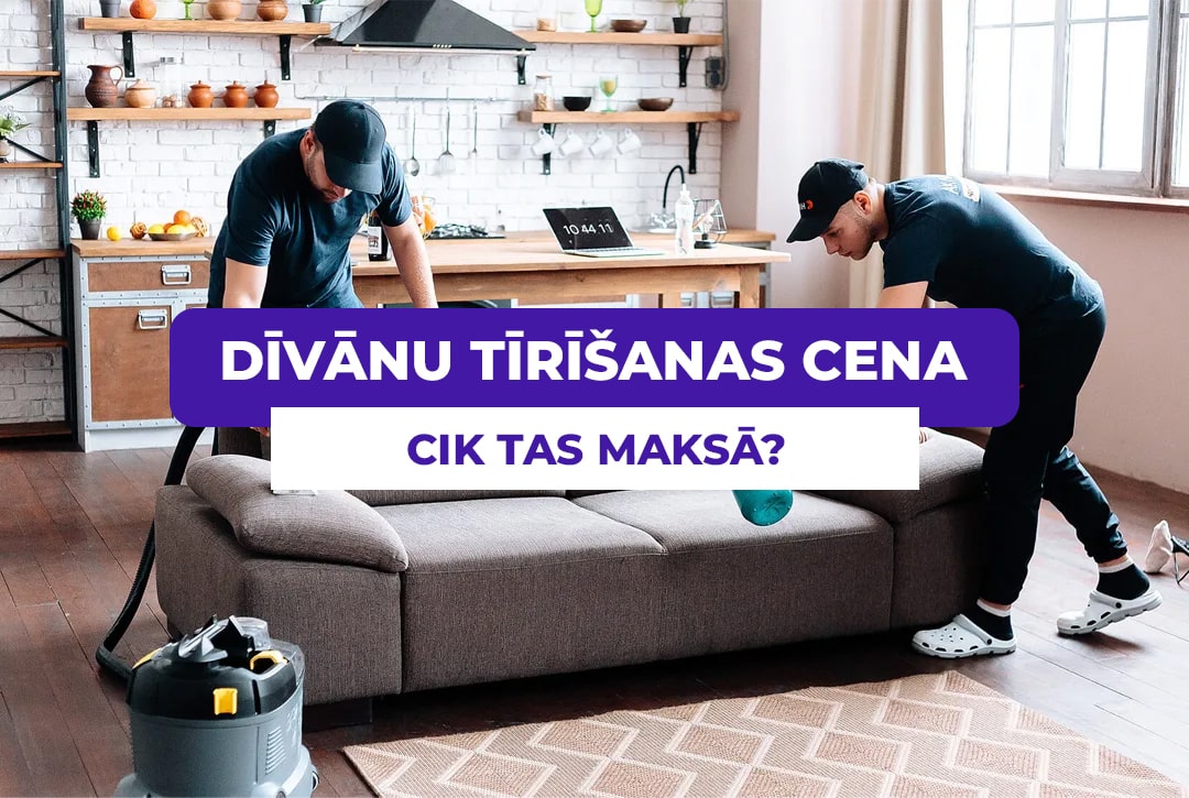 Dīvānu ķīmiskā tīrīšana