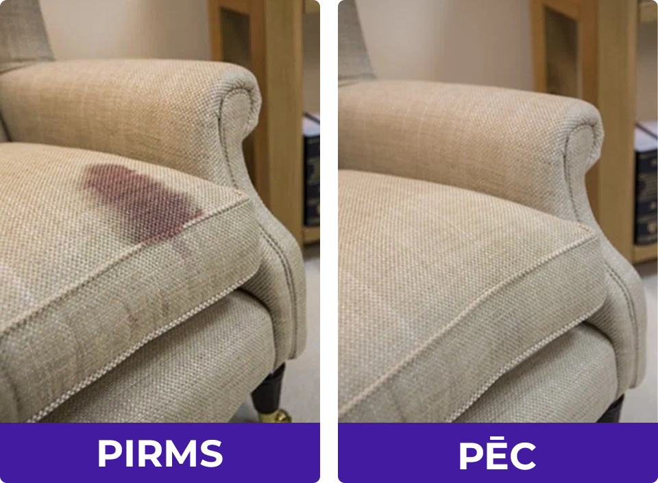 Krēslu ķīmiskā tīrīšana