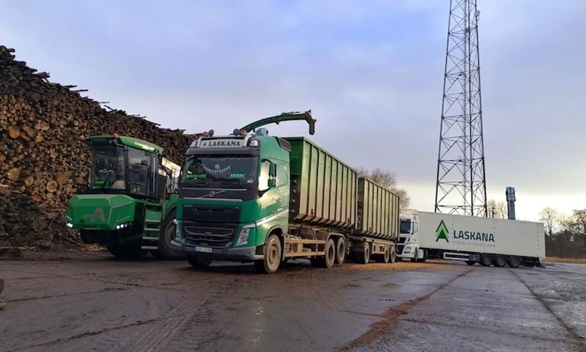 šķeldas pārvadājumi