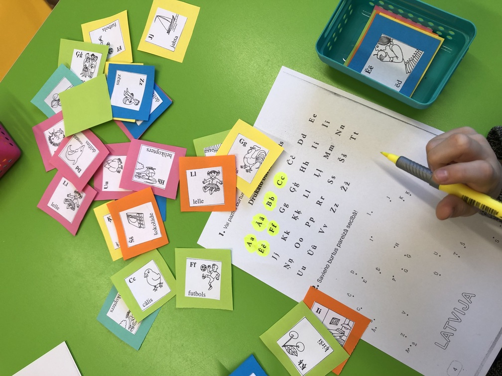 Latviešu valoda pirmsskolas bērniem