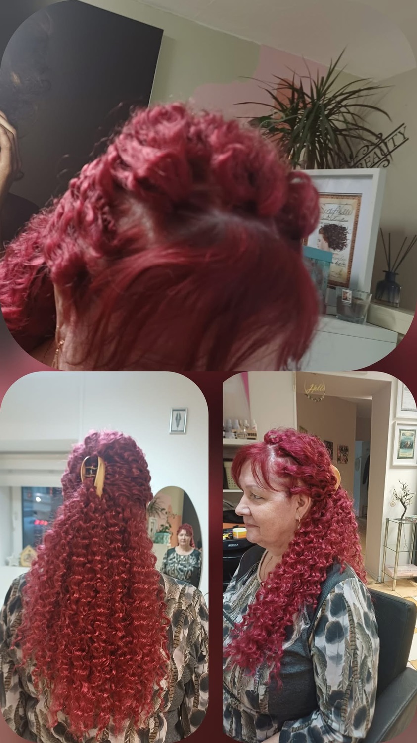 Matu frizūra ar lokām