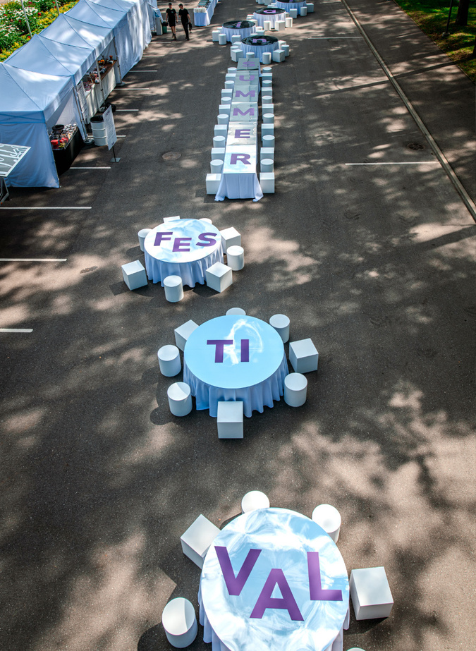 Vasaras festivālu organizēšana