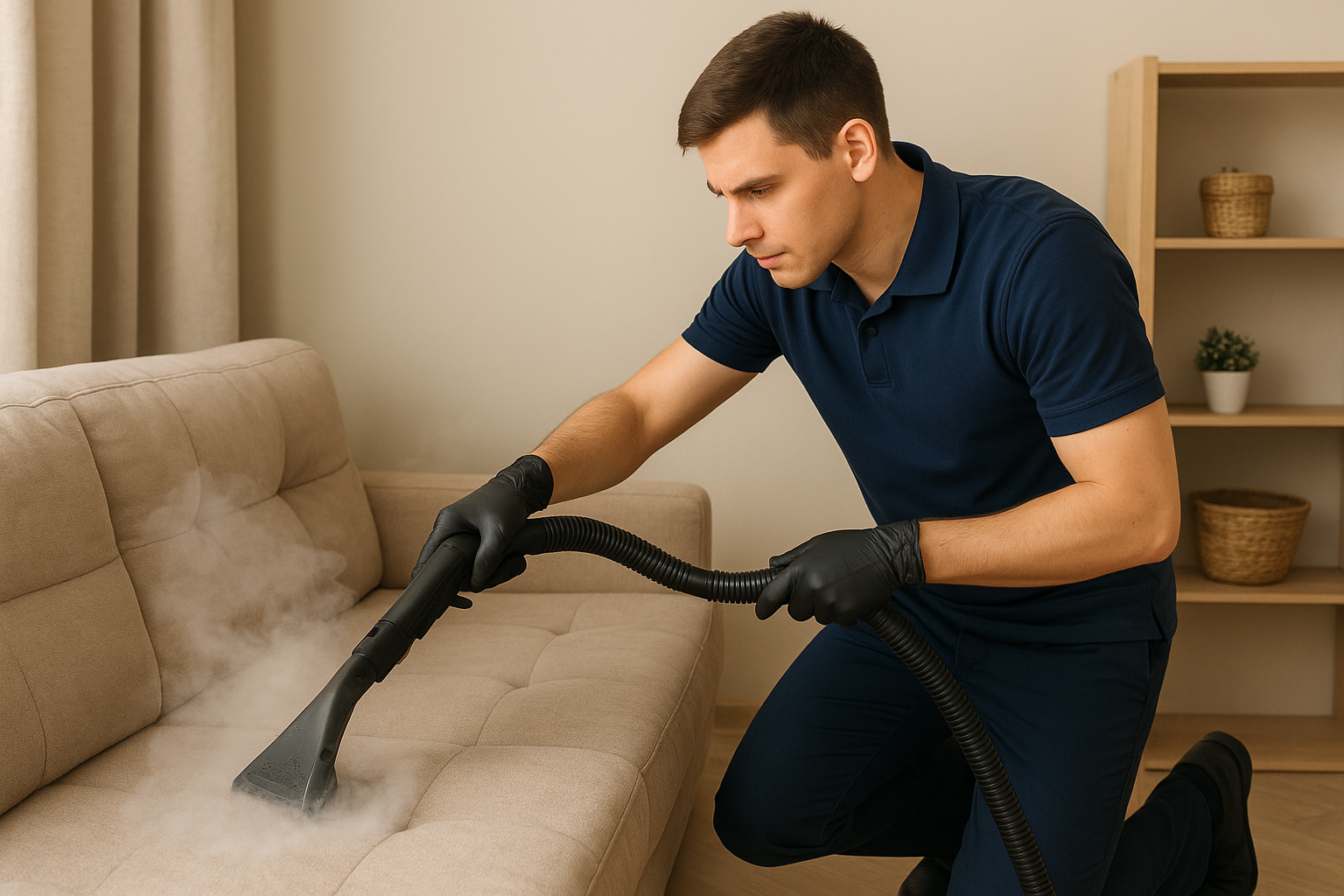 Mīksto mēbeļu un paklāju dziļā tīrīšana