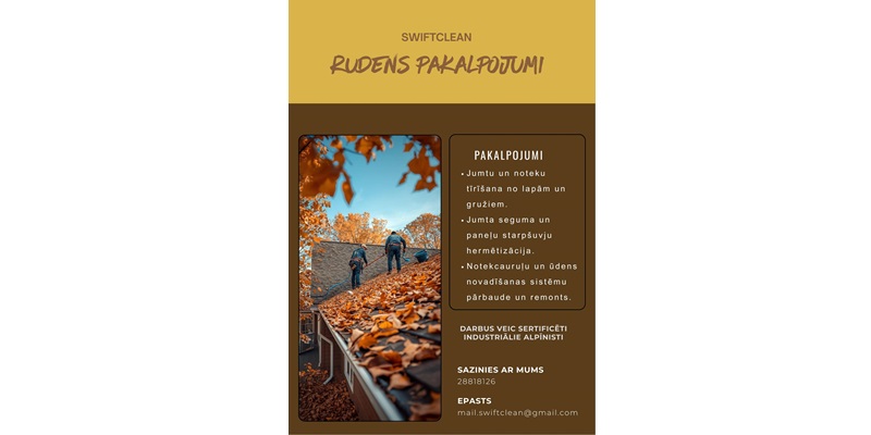 Jumtu tīrīšana un remonts