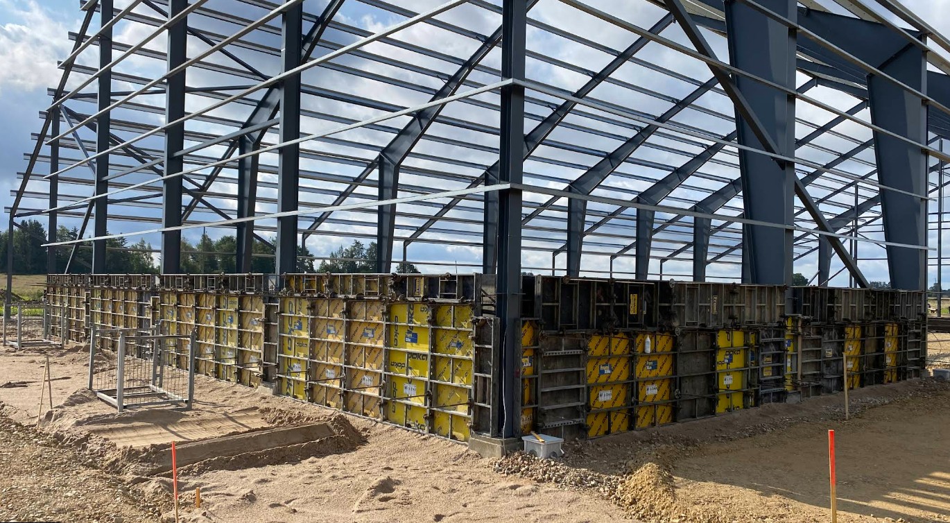 būvniecības veidņu noma