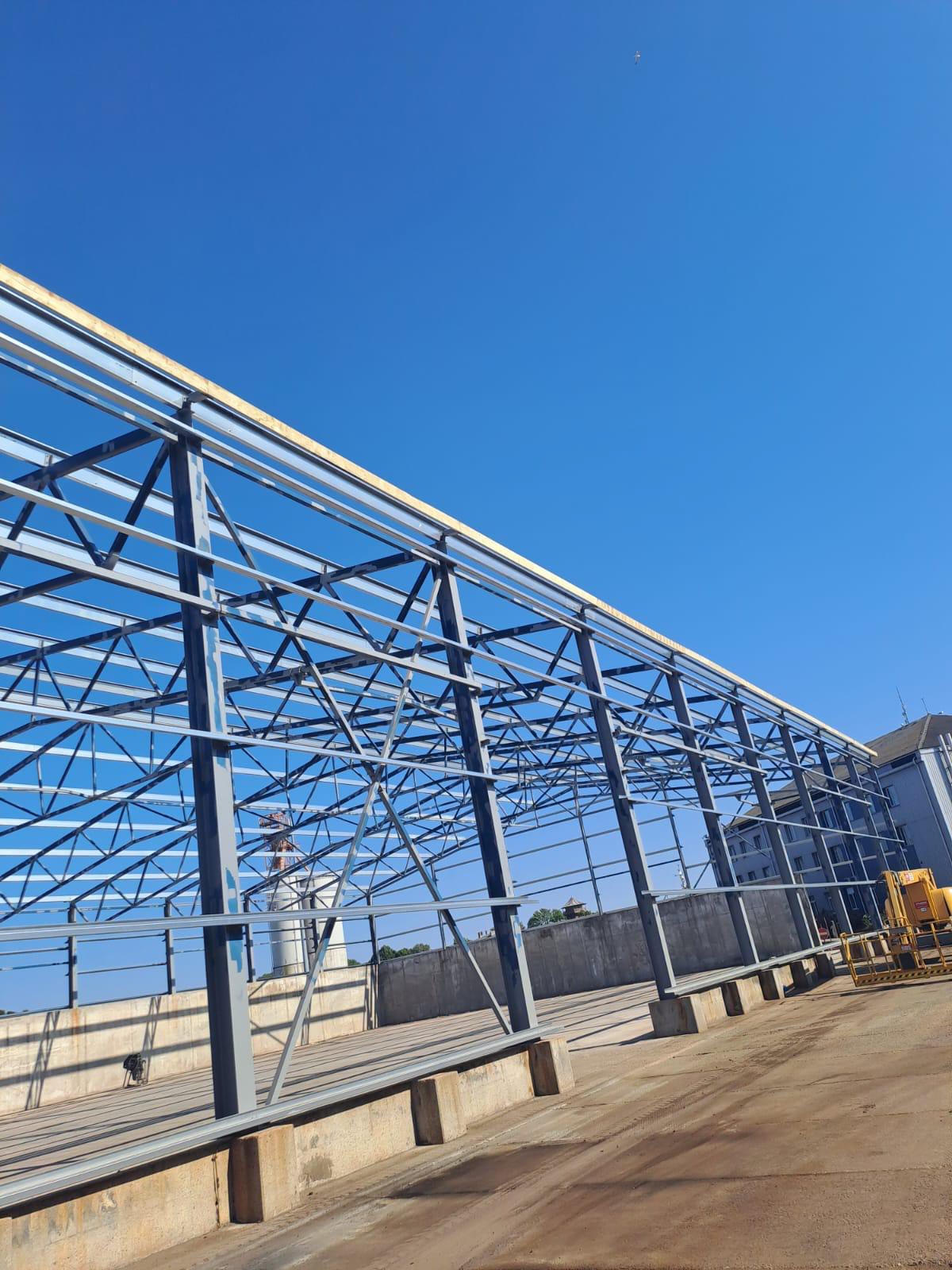 Metāla konstrukciju uzstādīšana