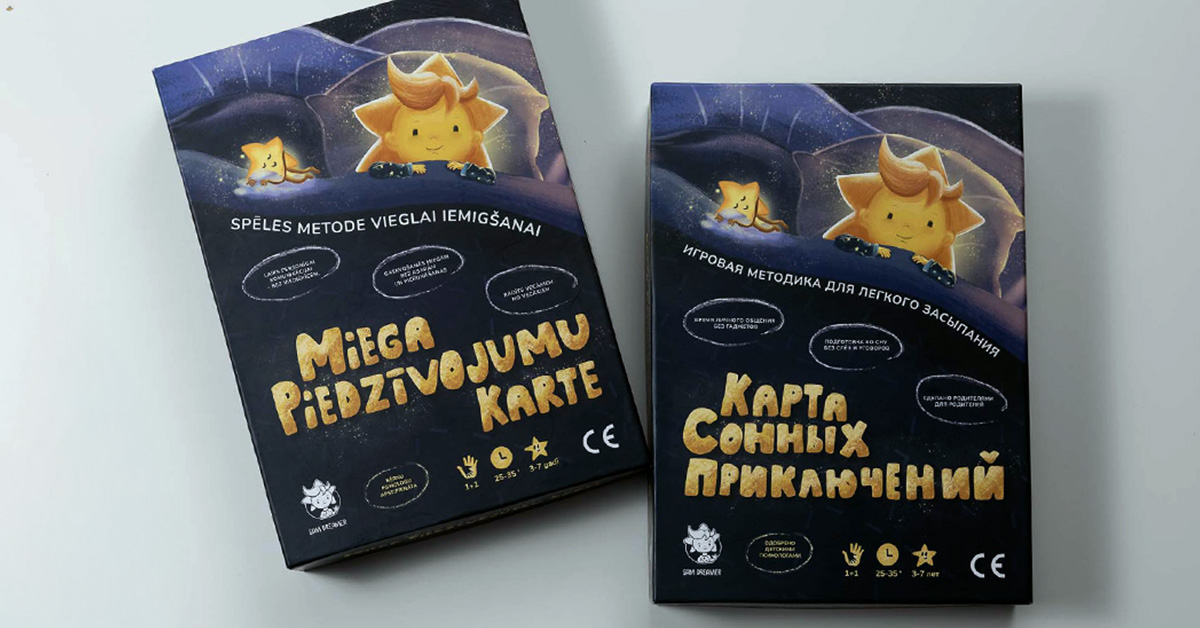 Miega piedzīvojumu karte