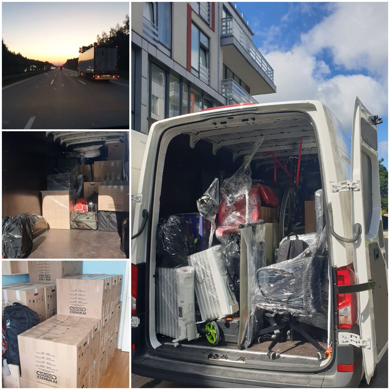 Mēbeļu pārvadāšana ar busu