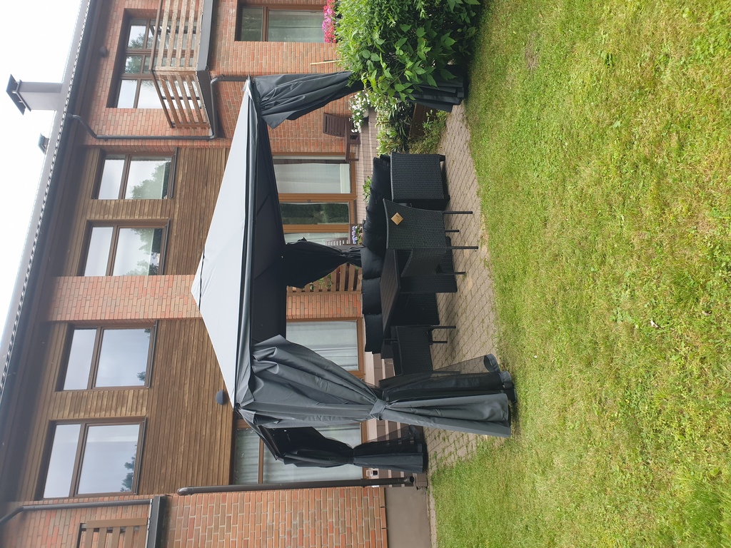 Terases mēbeļu piegāde un uzstādīšana ar Denart Drive