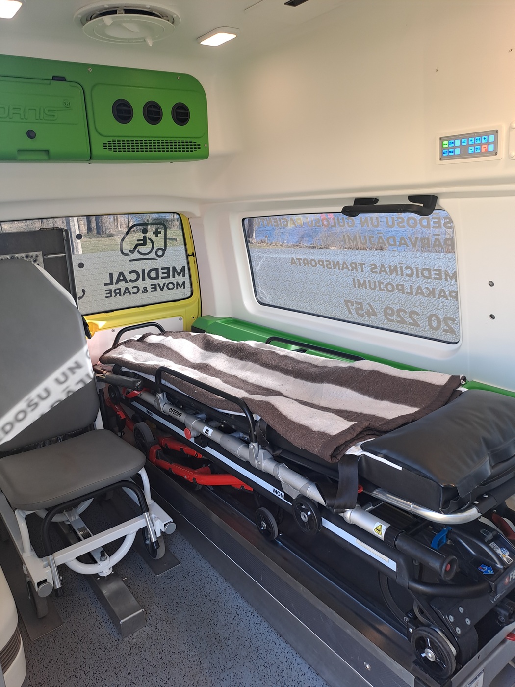 Medicīnas transporta pakalpojumi