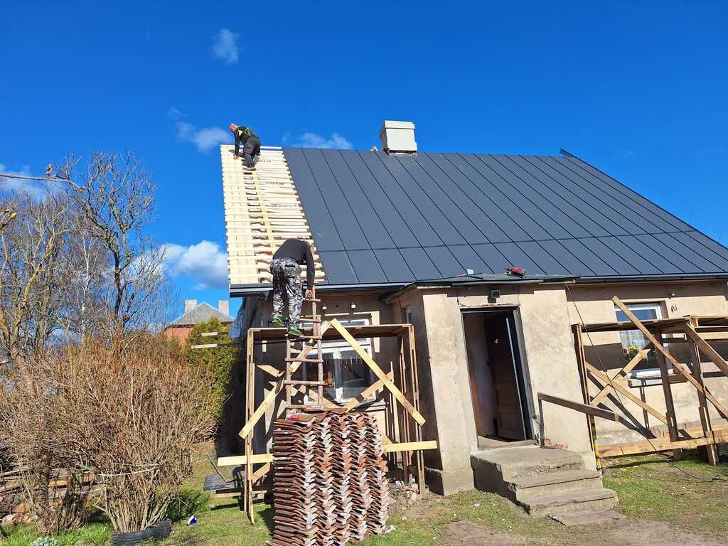 Jumta restaurācijas darbi