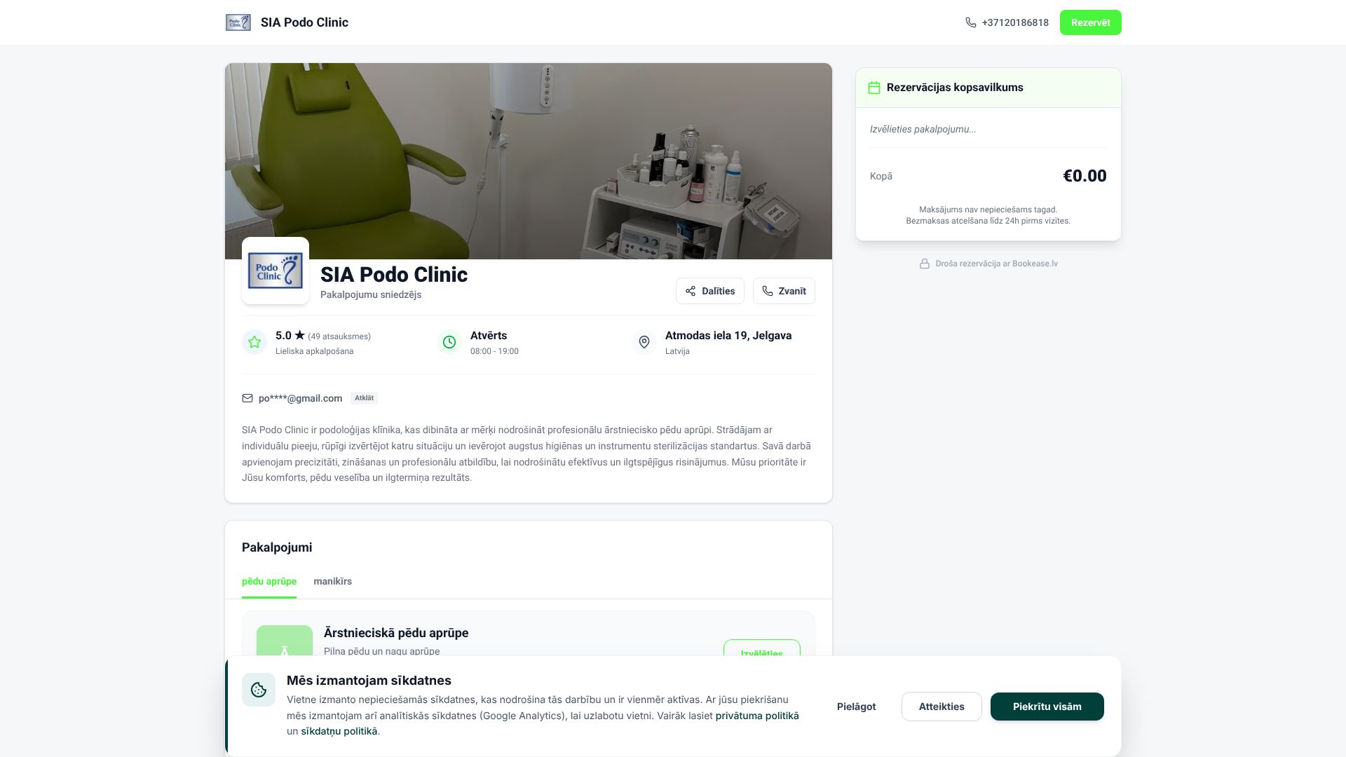 https://bookease.lv/sia-podo-clinic