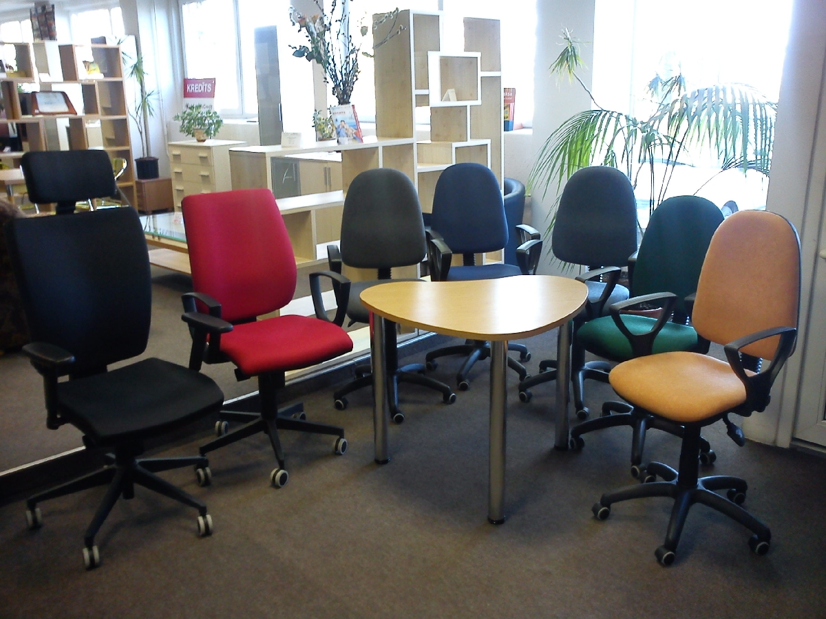 Biroja krēsli, mēbeles, galdi, tirgošana Rīga, Jelgava, Zemgale