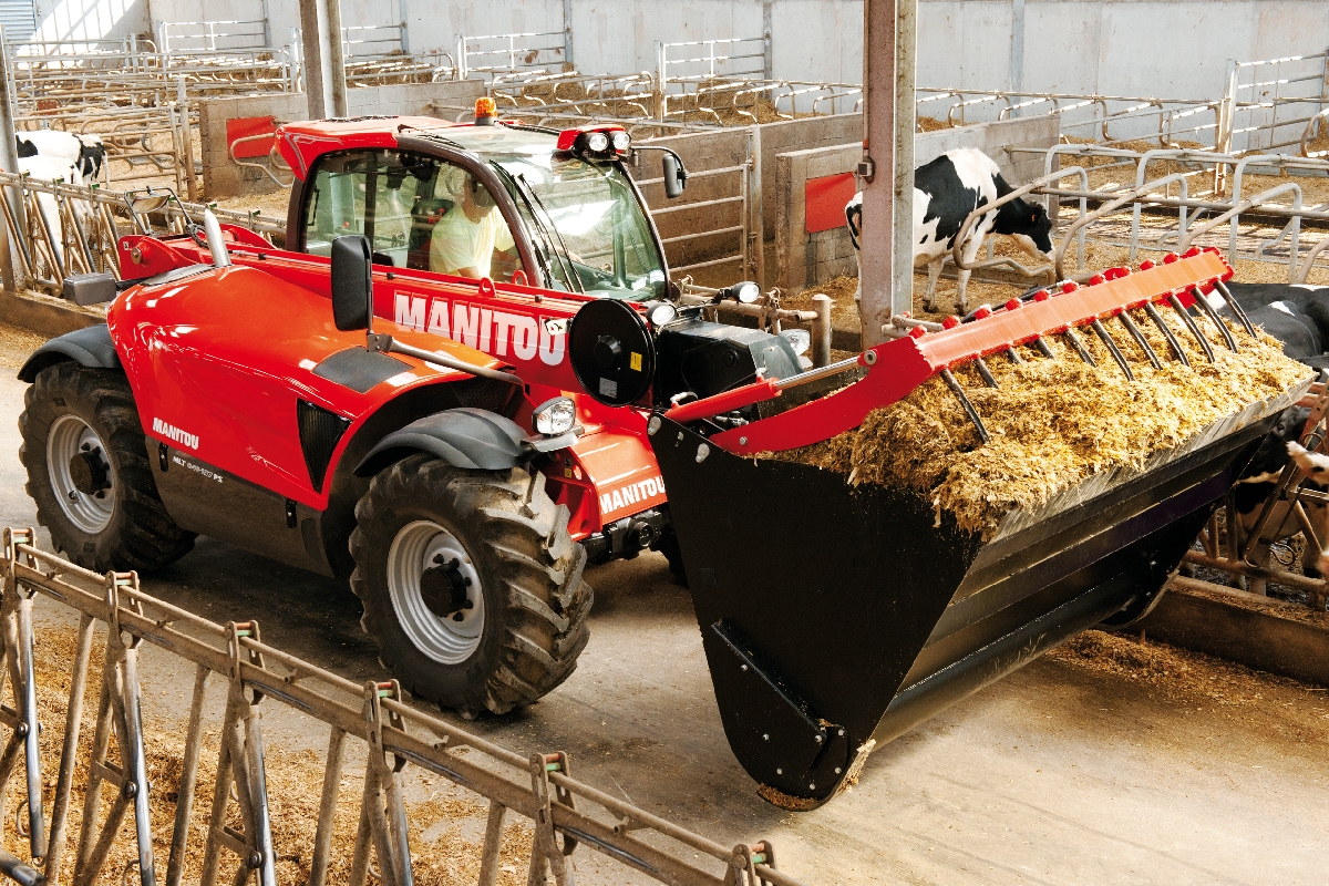 Manitou teleskopiskie iekrāvēji