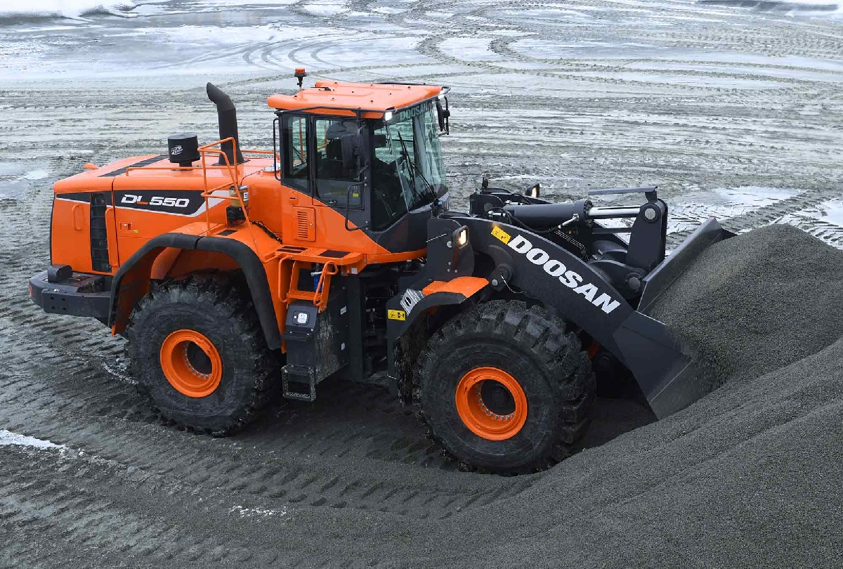 Doosan iekrāvējs Dl550 Intrac